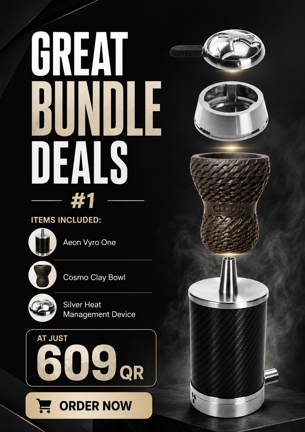 Bundle #1 — Vyro hookah bundle
