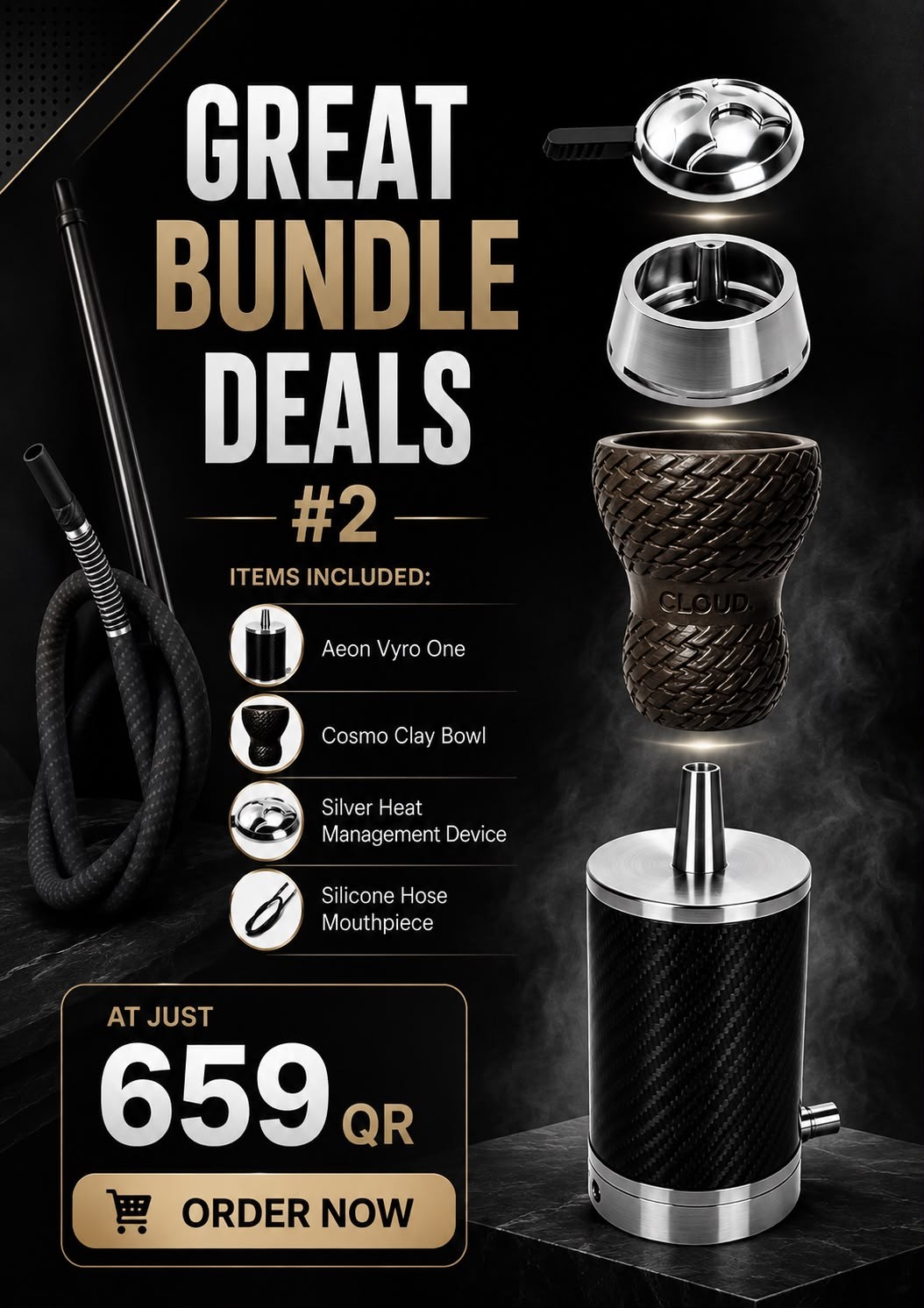 Bundle #2 — Vyro hookah bundle